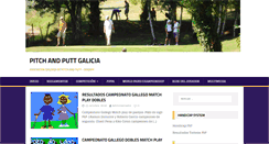Desktop Screenshot of pitchandputtgalicia.com