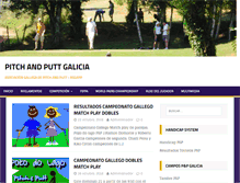 Tablet Screenshot of pitchandputtgalicia.com